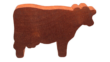 Wood Cow