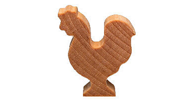 Wood Rooster