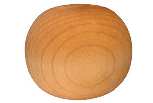 Custom 3” Wood Ball – Oval